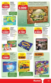 Auchan akciós újság Oldal 35: TICK TACK BUMM TÁRSASJÁTÉK €5.999,00, JUMANJI TÁRSASJÁTÉK (ÚJ KIADÁS) €5.999,00