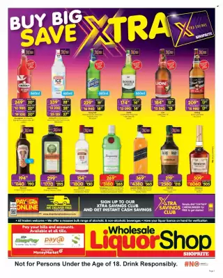 Shoprite Liquor (valid until 8-11)
