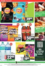 Spar catalogue Page 2: Willard's Cheasnaks Assorted €28,00, Lay's Potato Chips Assorted €39,00