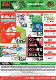 Spar catalogue Page 5: Aquafresh Toothpaste €30,00, Dettol Hygiene Soap Assorted €28,00