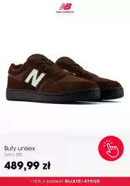 New Balance gazetka tydzień 43 Strona 5: Buty unisex seria 480 New Balance €489,99