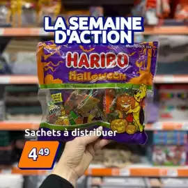 Catalogue Action semaine 43 page 7: Sachets à distribuer €4,49