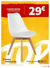 Catalogue Conforama page 8: Chaise moon €29,00