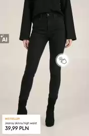 Sinsay gazetka tydzień 43 Strona 6: Jeansy skinny high waist €39,99