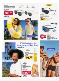 Catalogue Decathlon page 12: Decathlon - spray solaire 100ml - spf30 €9,99, Decathlon - crème solaire 200ml - spf50 €14,99