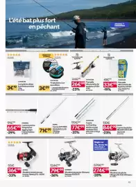 Catalogue Decathlon page 14: Shimano - moulinet de pêche ultra xr xsd €274,99, Moulinet de pêche aux leurres €36,99