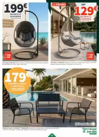 Catalogue Conforama page 11: Promo - balancelle suspendue €129,00, Balancelle suspendue €199,00