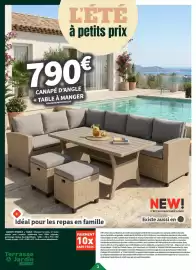 Catalogue Conforama page 2: Canapé d'angle + table à manger €790,00