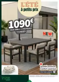 Catalogue Conforama page 4: Structure aluminium €1.090,00