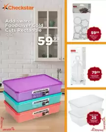 Check Star catalogue Page 13: Plastic Food Container €25,00, Prestige Icing Syringe Set €79,99