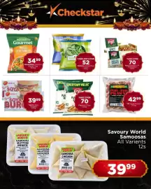 Check Star catalogue Page 15: TRU VEGAN FOODS PERI-PERI PRAWNS €42,99, Natures Frozen Peas/Corn €52,00