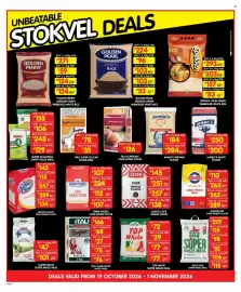 Shoprite catalogue Page 2: Super White Super Maize Meal €101,00, Spekko Long Grain Parboiled White Rice €293,00