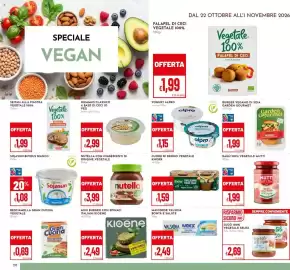 Volantino Pan Pagina 20: Cuore di brodo vegetale Knorr €1,59, Nutella con ingredienti di origine vegetale €3,99