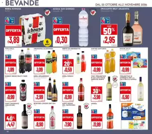 Volantino Pan Pagina 22: Lemon Soda / Oran Soda €1,09, Coca-Cola vari tipi €1,89