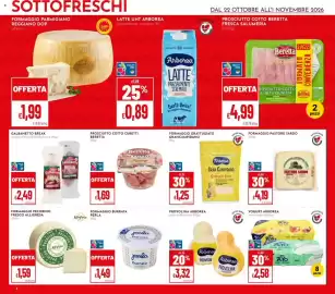 Volantino Pan Pagina 4: Galbanetto Break €2,49, Formaggio grattugiato gran campidano Arborea €1,25