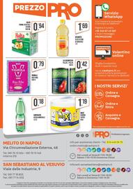 Volantino Cash pro Pagina 44: La Casareccia pomodori pelati €0,42, Riso Ribe Vignola €0,79