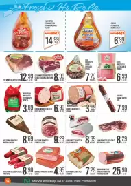 Volantino Cash pro Pagina 14: Fiorucci mortadella aroma €3,89, Bombieri Pancetta Stufata €4,95
