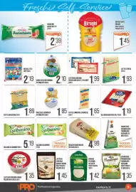 Volantino Cash pro Pagina 9: Cattel emmental bavarese €1,65, Latteria Sorensina Provolone €1,99