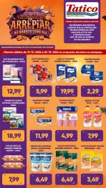 Tabloide Tatico semana 43 Página 1: Queijo mussarela imbaúba fatiado €6,49, Queijo ralado valeza parmesão €3,49