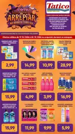 Tabloide Tatico semana 43 Página 6: Fralda turma da mônica baby xxg €28,99, Sabonete baby joão e maria glicerinado €2,99