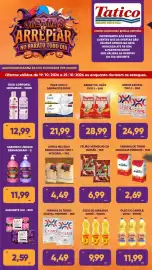 Tabloide Tatico semana 43 Página 8: Farinha de trigo araguaia premium €2,69, Óleo de girassol sinhá €9,99