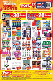 Tabloide Fort Atacadista Página 4: Lava Roupas Pó Assim Bicarbonato €5,99, Shampoo clear €23,99