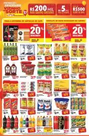 Tabloide Fort Atacadista Página 2: Biscoito Belma Rosquinha de Coco €3,99, Flocão de Milho Tio Emílio €1,19