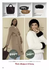 Sparkjøp kundeavis Side 26: A. Ullkåpe €899,90, B. jakke €349,90