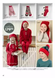 Sparkjøp kundeavis Side 42: Red knitted hat with tassel €149,90, A. B. Nissedrakter €179,90