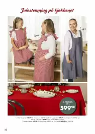 Sparkjøp kundeavis Side 62: Festduk m/stjerne €599,90