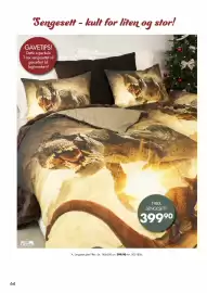 Sparkjøp kundeavis Side 64: T-rex sengesett €399,90