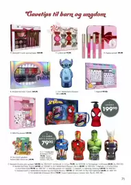 Sparkjøp kundeavis Side 71: R. Minilakk Nail Polish €169,90, Little Nail Artist €99,90