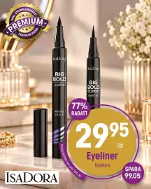 EKO reklamblad vecka 43 Sida 2: Isadora Eyeliner €29,95