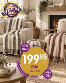 EKO reklamblad vecka 43 Sida 8: Pläd €199,95