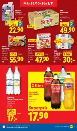 Lidl reklamblad vecka 44 Sida 7: Dr. Oetker Ristorante pizza €47,90, Findus pastarätter €55,90