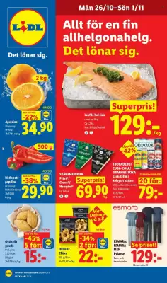 Lidl (giltig till och med 1-11)