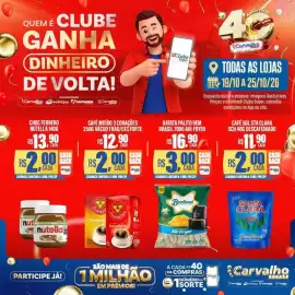 Catálogo Carvalho Supermercado semana 43 Página 1