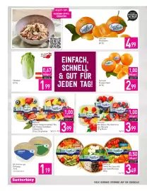 Sutterlüty Flugblatt woche 43 Seite 12: SanLucar Erdbeer-Mango-Heidelbeer-Mix €3,99
