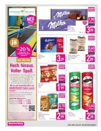 Sutterlüty Flugblatt woche 43 Seite 20: Pom-Bär Big Pack €1,99, Lorenz Studentenfutter oder Edelnüsse €2,99