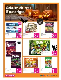 Sutterlüty Flugblatt woche 43 Seite 24: Trolli Scary Heads €2,49, Oreo Rollen €2,19