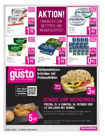 Sutterlüty Flugblatt woche 43 Seite 5: Danone Activia Fresh €1,99, Schärdinger Streichgenuss €1,99