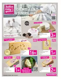 Sutterlüty Flugblatt woche 43 Seite 7: Sutterlüty's Bregenzerwälder Bergkäse €1,69