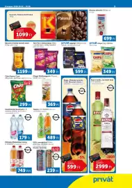 PRIVÁT akciós újság hét 43 Oldal 3: Detki tere fere omlós keksz €349,00, Privát töltött ostya €599,00