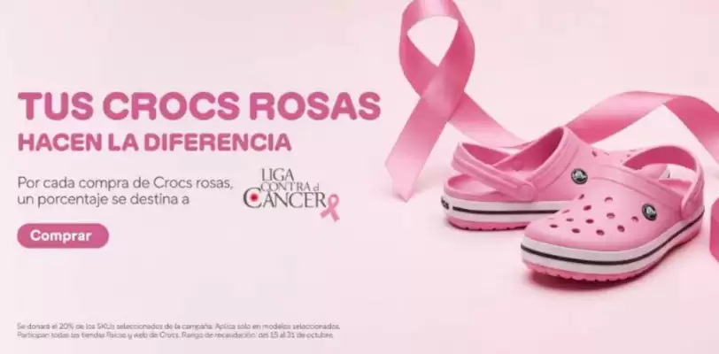 Crocs (válido hasta 2-11)
