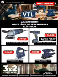 Catálogo Supermayorista Vital semana 43 Página 5: Vtl amoladora angular €39.000,00, Vtl taladro inalambrico 18nm €64.000,00