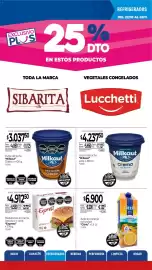 Catálogo La Anonima Página 15: Milkaut crema de leche €4.237,50, Milkaut dulce de leche clásico €3.037,50