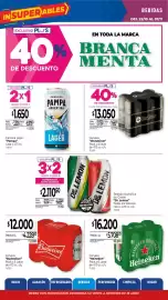 Catálogo La Anonima Página 19: Heineken cerveza €16.200,00, Budweiser cerveza €12.000,00