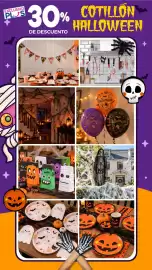 Catálogo La Anonima Página 5: EXCLUSIVO PLUS 30% COTILLON DE DESCUENTO HALLOWEEN +++ OM Halloween D www Halloween Halloween