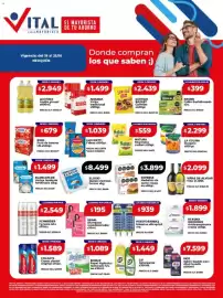 Catálogo Supermayorista Vital semana 43 Página 1: Bonux papel higiénico texturado €1.089,00