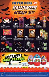 Ritchies catalogue week 43 Page 12: Halloween Scream Mask €2,00, Big Lolly Sour Fruity Popping Candy €5,00